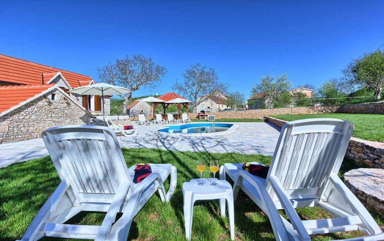 Dalmatia Stone House - Heated Pool Guest House Biorine Exterior photo