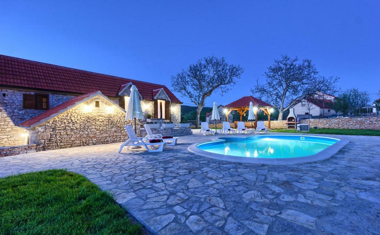 Dalmatia Stone House - Heated Pool Guest House Biorine Exterior photo