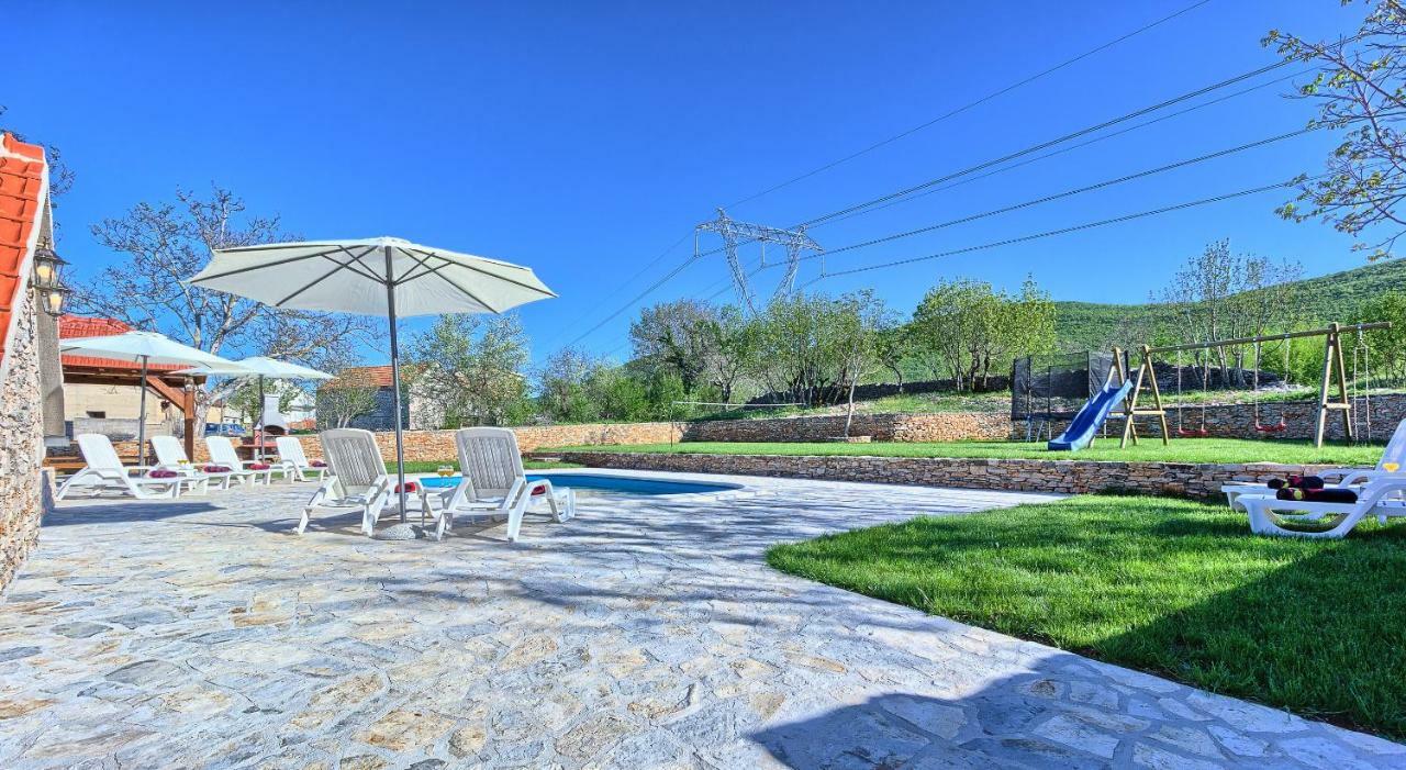 Dalmatia Stone House - Heated Pool Guest House Biorine Exterior photo