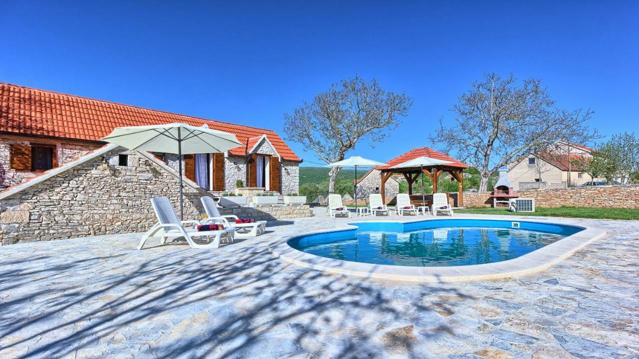 Dalmatia Stone House - Heated Pool Guest House Biorine Exterior photo